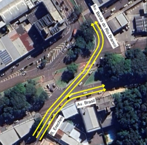 Confira as alterações no trânsito em Cascavel para melhorar a fluidez e a segurança viária no centro da cidade - Imagem: Transitar 