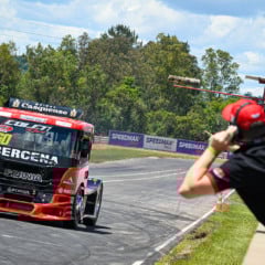 Diego Collet chega a final da Fórmula Truck embalado com a vitória na última etapa, em Guaporé -  Tiago Soares/DivulgaçãoFoto: 