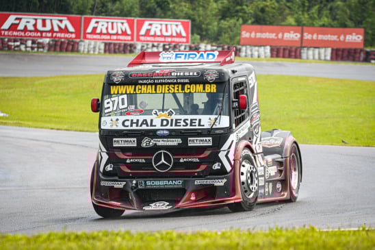 Edivan Monteiro será o representante de Cascavel na categoria GT Truck domingo na final da Fórmula Truck - Foto: Tiago Soares