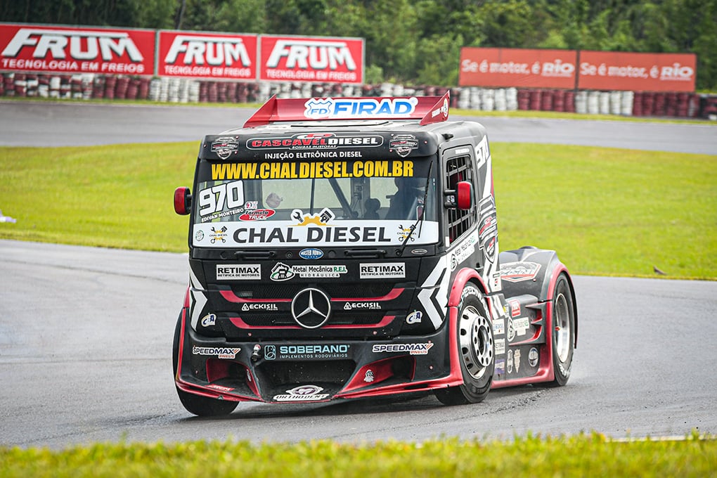 Edivan Monteiro será o representante de Cascavel na categoria GT Truck domingo na final da Fórmula Truck - Foto: Tiago Soares