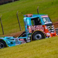 Ricardo Ançay confirma seu domínio na categoria GT Truck e com a vitória em Cascavel conquistou o título do Troféu SpeedMax - Foto: Tiago Soares/Divulgação