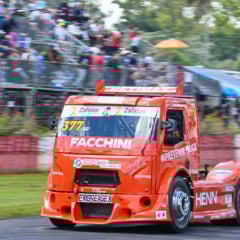Duda Conci, de Cafelândia, disputa o título da categoria F-Truck, domingo, em Cascavel - Foto: Tiago Soares