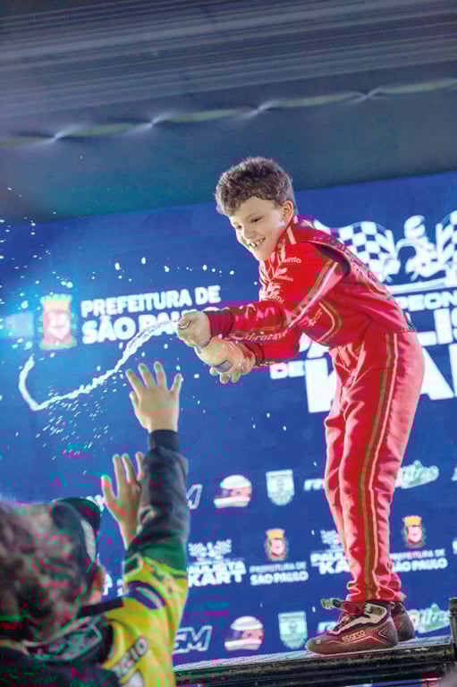 Saiba como Romeo Ferrante se destacou na Copa São Paulo Light de Kart, garantindo o vice-campeonato e o título paulista - Foto: Divulgação