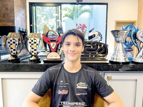 Descubra como a temporada de 2025 consolidou João Antônio Leal na F-4 Júnior da Copa São Paulo Light de Kart - Foto: Crédito: Divulgação