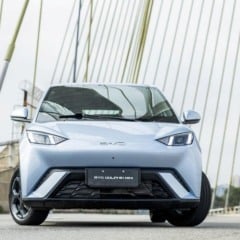 O BYD Dolphin Mini, veículo 100% elétrico, ultrapassa a marca de 50 mil unidades emplacadas no Brasil - Foto: Divulgação