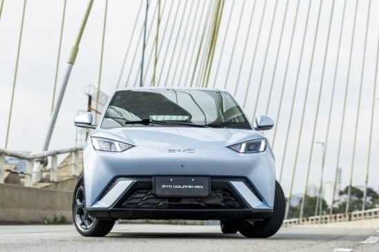 O BYD Dolphin Mini, veículo 100% elétrico, ultrapassa a marca de 50 mil unidades emplacadas no Brasil - Foto: Divulgação