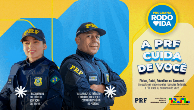 Saiba tudo sobre a Operação Rodovida Natal 2025 da PRF, que foca na segurança nas estradas durante as festas de fim de ano - Arte: PRF