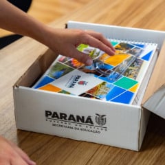 Cascavel inicia a entrega de mais de um milhão de kits escolares para 2026, beneficiando milhares de estudantes - Foto: SEED