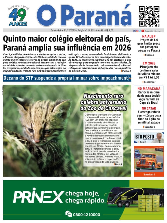 O Paraná | Edição 11/12/2025