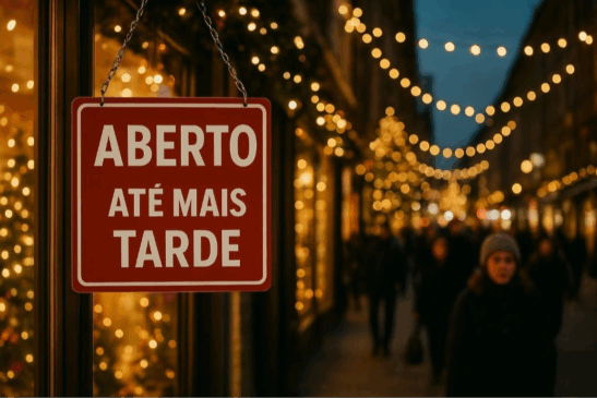 Conheça os horários de funcionamento das lojas em Cascavel durante as vendas de Natal de 8 a 21 de dezembro - Foto: Acic