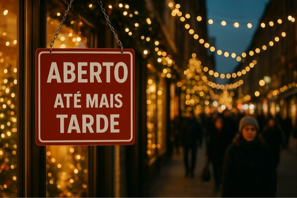 Conheça os horários de funcionamento das lojas em Cascavel durante as vendas de Natal de 8 a 21 de dezembro - Foto: Acic