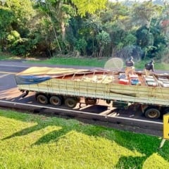 Entenda como a PRF apreendeu 1.164 quilos de maconha em Laranjeiras do Sul durante uma abordagem a ve&iacute;culos - Foto: PRF