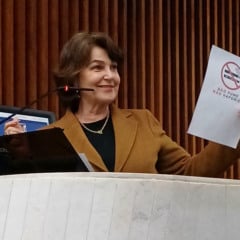 A Assembleia Legislativa do Paraná (Alep) aprova projeto que proíbe uso de cigarros eletrônicos em ambientes coletivos - Foto: Divulgação/Assessoria Parlamentar