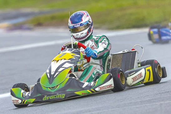 Gabriel Koenigkan se torna pentacampeão da Copa São Paulo Light de Kart, destacando-se em várias etapas do campeonato - Foto; Divulgação