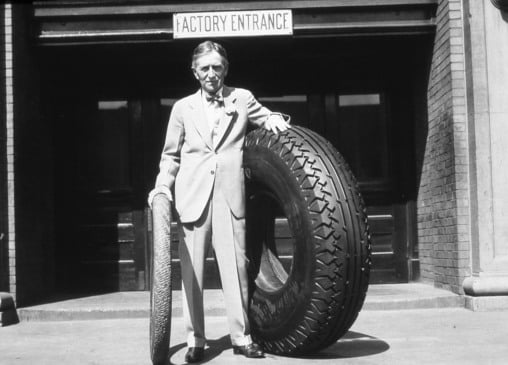 Harvey S. Firestone, fundador da marca - Foto: Divulgação