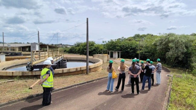 Universitários participam de programa com foco em saneamento