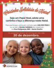 Conheça a Uopeccan e como as cartinhas ao Papai Noel trazem esperança às crianças em tratamento contra o câncer - Arte: Divulgação