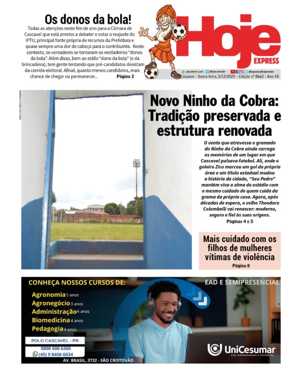 Hoje Express | Edição 05/12/2025