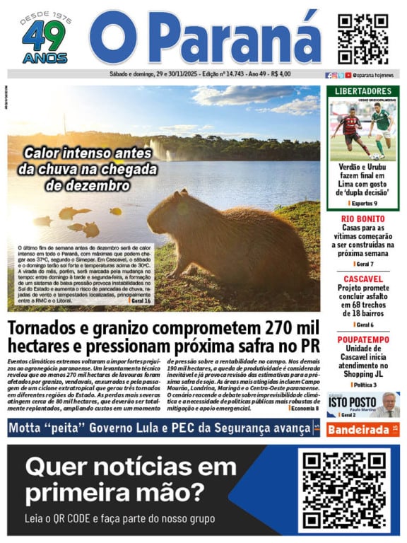 O Paraná | Edição 01/12/2025
