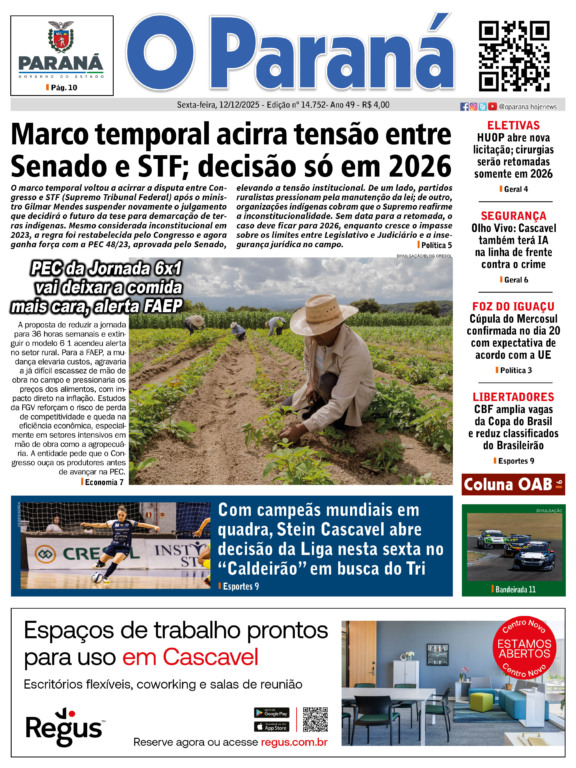 O Paraná | Edição 12/12/2025