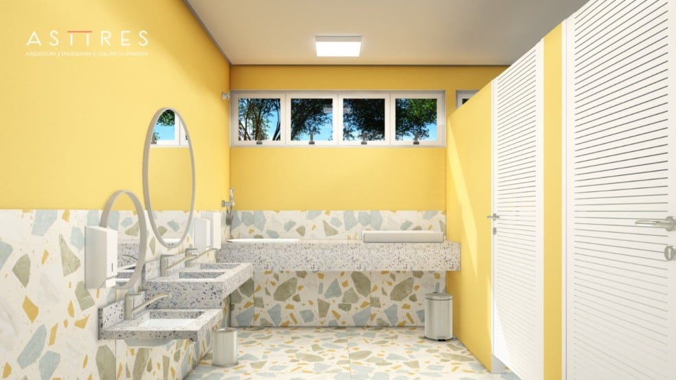 Conheça o projeto da APAE que garante segurança e conforto com a reforma dos banheiros voltados à acessibilidade infantil - Foto: Divulgação