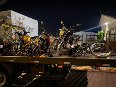 Cascavel teve uma intensa operação de trânsito, com fiscalizações que resultaram em 57 autos de infração e veículos removidos - Foto: Polícia Militar