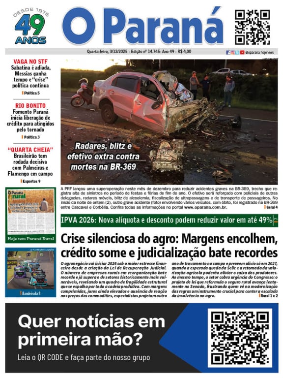 O Paraná | Edição 03/12/2025