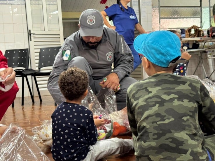 Polícia Penal fortalece laços com a comunidade em ação no Recanto da Criança