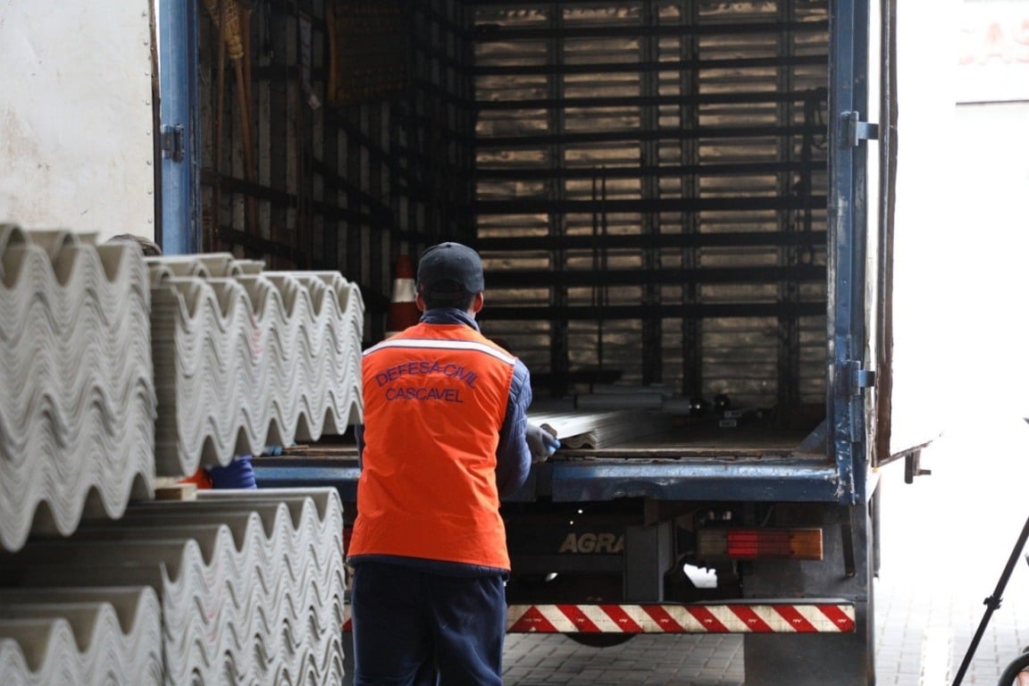 Cascavel registra mais de 50 mm de chuva e Defesa Civil mantém plantão 24h