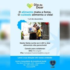 Dia de Doar: Quando a solidariedade se transforma em alimento para milhares de famílias