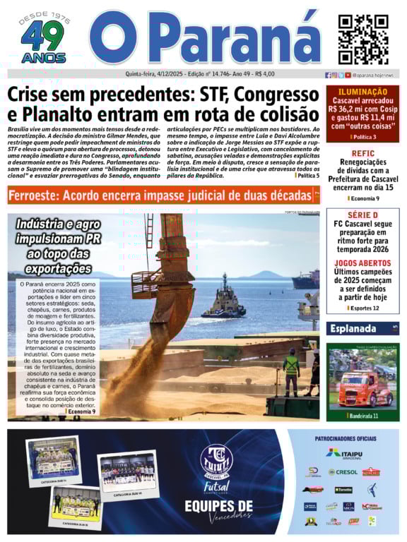 O Paraná | Edição 04/12/2025