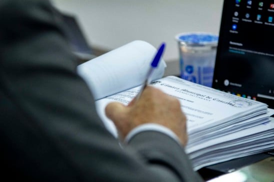 A Câmara de Cascavel encerra as sessões legislativas de 2025 com votações importantes, como o aumento do IPTU - Foto: Flavio Uulsenheimer – Assessoria /CMC