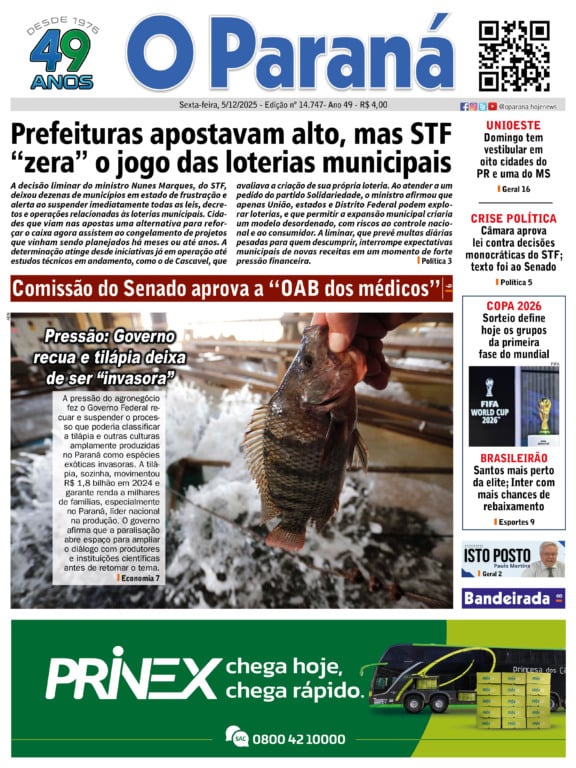 O Paraná | Edição 05/12/2025