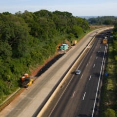 EPR Iguaçu inicia implantação de pórticos do Pedágio Eletrônico em Santa Lúcia