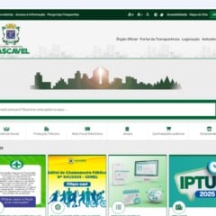 Atenção, cidadão: Portal da Prefeitura de Cascavel muda de endereço