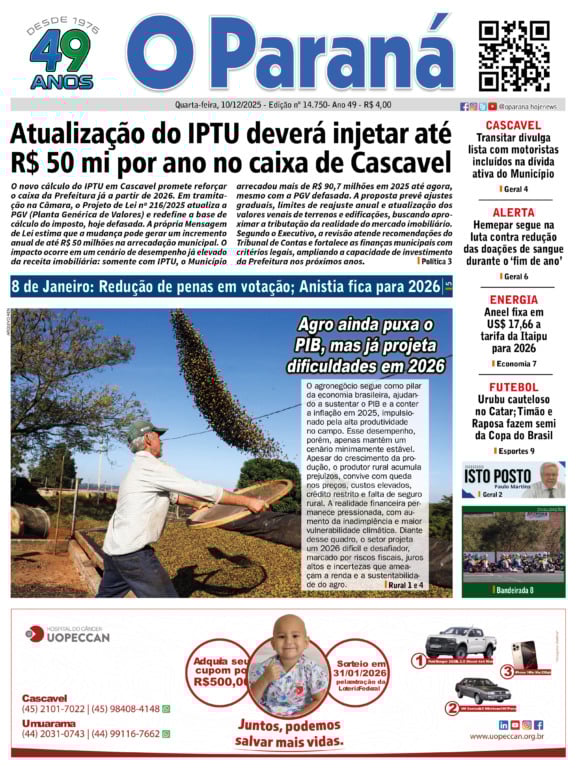 O Paraná | Edição 10/12/2025