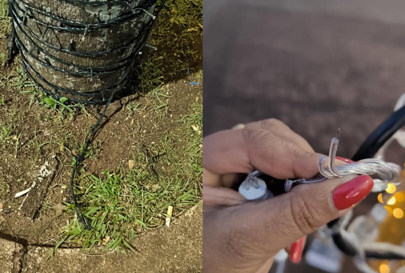 Prefeitura registra atos de vandalismo na decoração de Natal e reforça monitoramento