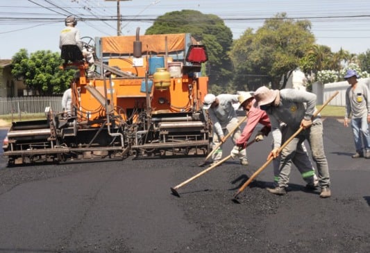 Com recape asfáltico, obra do binário da JK e Flamboyant é iniciada - Foto: Secom