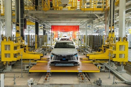 A fábrica da BYD em Camaçari, na Bahia, retomou atividades após recesso de fim de ano - Foto: Divulgação