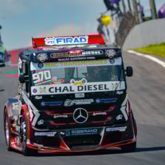 Edivan Monteiro disputada domingo, em Interlagos, a abertura da temporada 2026 da F&oacute;rmula Truck - Foto: Tiago Soares