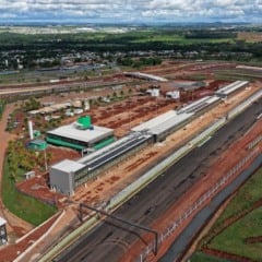 As obras do Aut&oacute;dromo Internacional de Goi&acirc;nia est&atilde;o a 84% de conclus&atilde;o, preparando-se para eventos internacionais importantes - Foto: Divulga&ccedil;&atilde;o