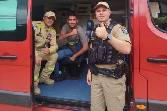 Jovem desaparecido no Pico Paraná é encontrado com vida após buscas intensas. Saiba mais sobre essa emocionante história - Foto: CBM-PR