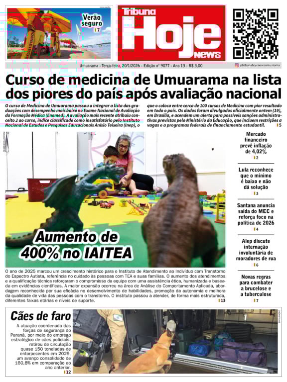 Tribuna Hoje | Edição 22/01/2025