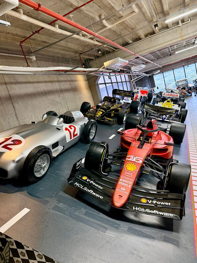 O parque Dream Car em São Roque traz novidades para os fãs de Fórmula 1 com um museu dedicado aos bólidos icônicos - Foto: Divulgação O parque Dream Car em São Roque traz novidades para os fãs de Fórmula 1 com um museu dedicado aos bólidos icônicos - Foto: Divulgação