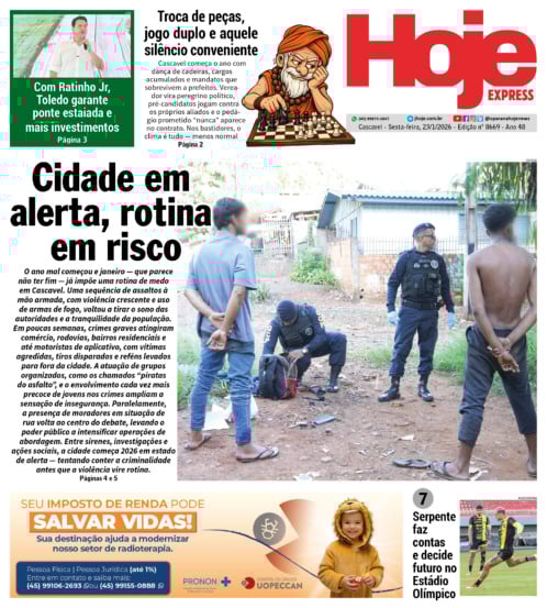 Hoje Express | Edição 23/01/2025