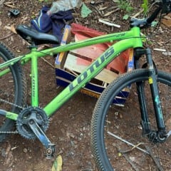 Guarda Municipal recupera bicicleta furtada em &aacute;rea de mata no bairro Santa Cruz