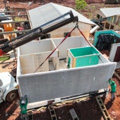 Rio Bonito do Iguaçu: quinze casas novas estão em construção na cidade
Foto: Arnaldo Neto/AEN