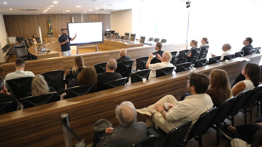 A programação abordou ferramentas e soluções amplamente utilizadas no mercado
Créditos: Valdir Amaral/Alep A programação abordou ferramentas e soluções amplamente utilizadas no mercado
Créditos: Valdir Amaral/Alep