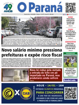 O Paraná | Edição 14/01/2025