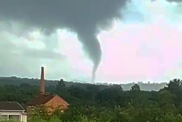 O que são nuvens funil? Simepar registra quatro ocorrências em menos de dez dias no Paraná